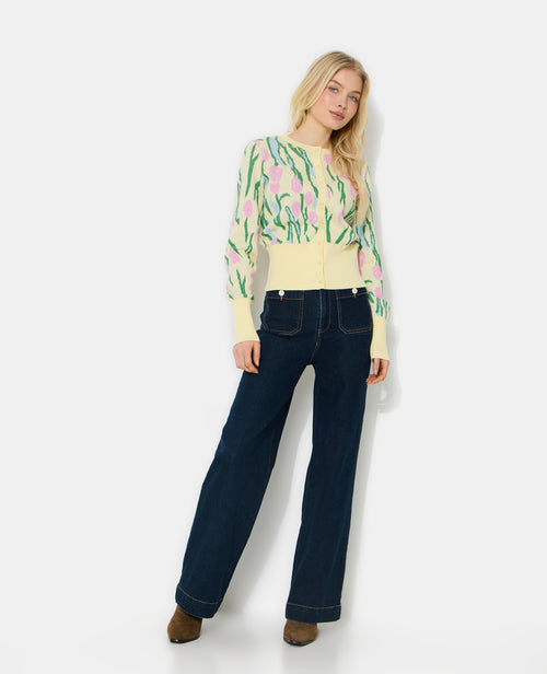 Gilet motif tulipes - PIMKIE - 3