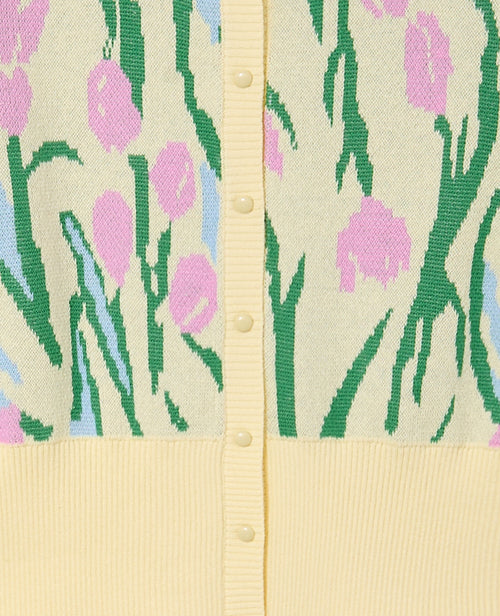 Gilet motif tulipes - PIMKIE - 8