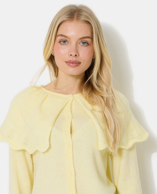 Gilet avec cape en maille ajourée - PIMKIE - 2