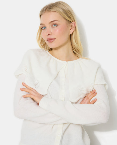 Gilet avec cape en maille ajourée - PIMKIE - 2