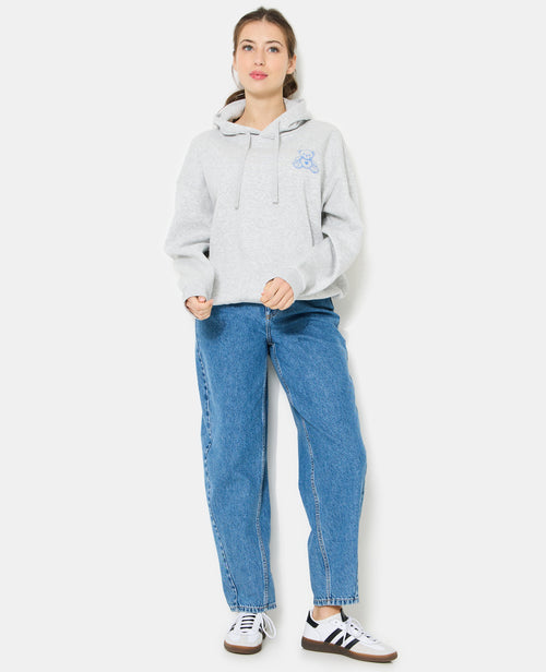 Sweat capuche oversize avec ourson - PIMKIE - 3