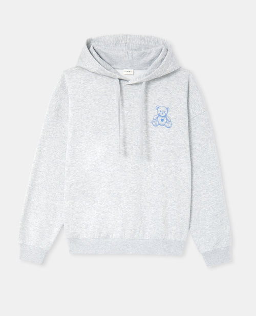 Sweat capuche oversize avec ourson - PIMKIE - 4