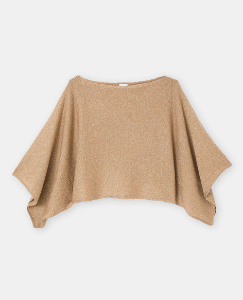 Pull effet cape avec fil lurex - PIMKIE - 4