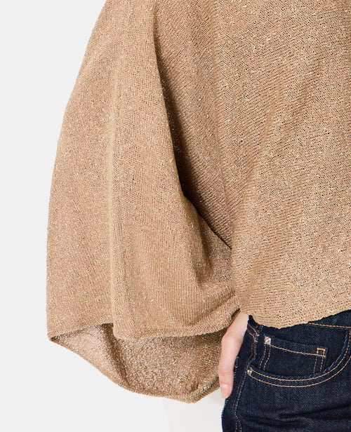 Pull effet cape avec fil lurex - PIMKIE - 8