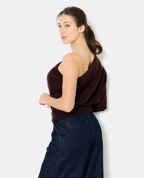 Pull one shoulder avec détail bijou - PIMKIE - 7