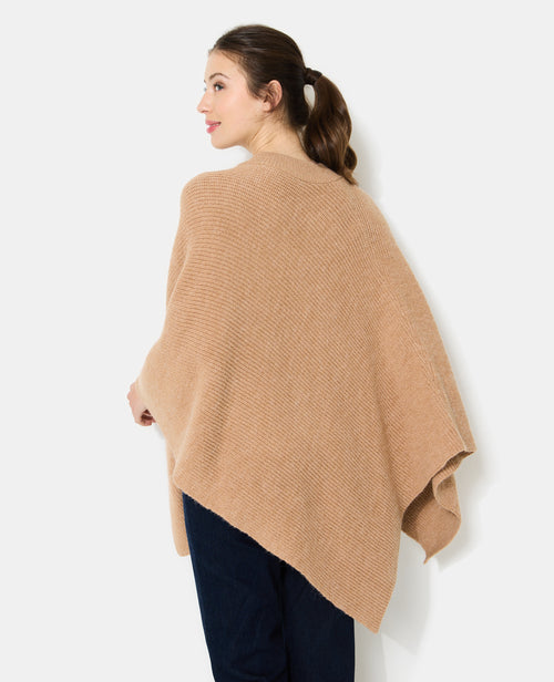 Cape en tricot avec détail boutons - PIMKIE - 6