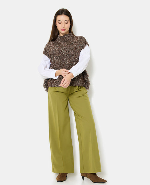 Pull sans manches avec maille torsadée - PIMKIE - 3