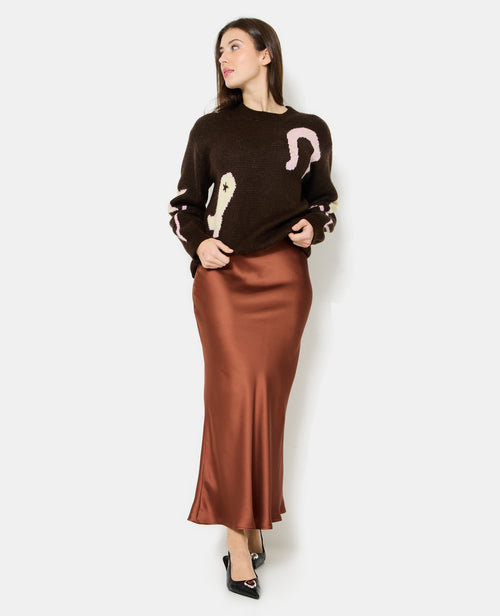 Pull col rond avec motifs fer à cheval, santiag, cheval - PIMKIE - 5