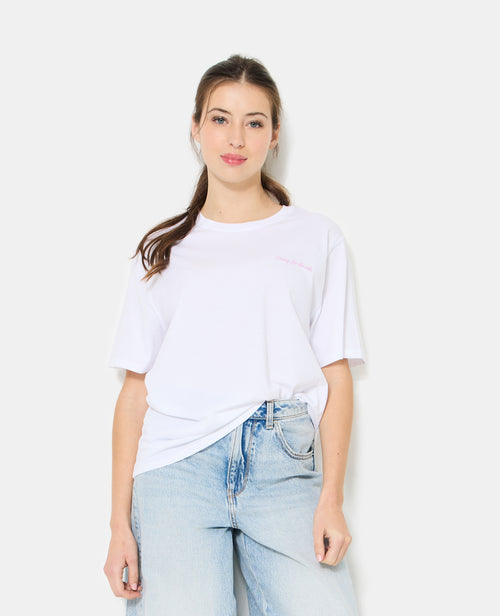 T-shirt oversize avec print poitrine et dos - PIMKIE - 6