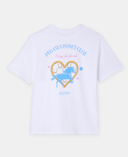 T-shirt oversize avec print poitrine et dos - PIMKIE - 1