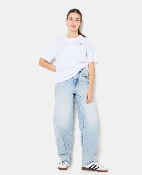 T-shirt oversize avec print poitrine et dos - PIMKIE - 3