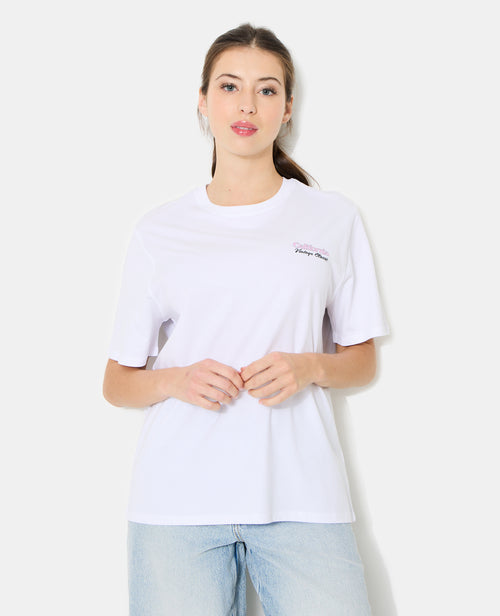 T-shirt oversize avec print poitrine et dos - PIMKIE - 5