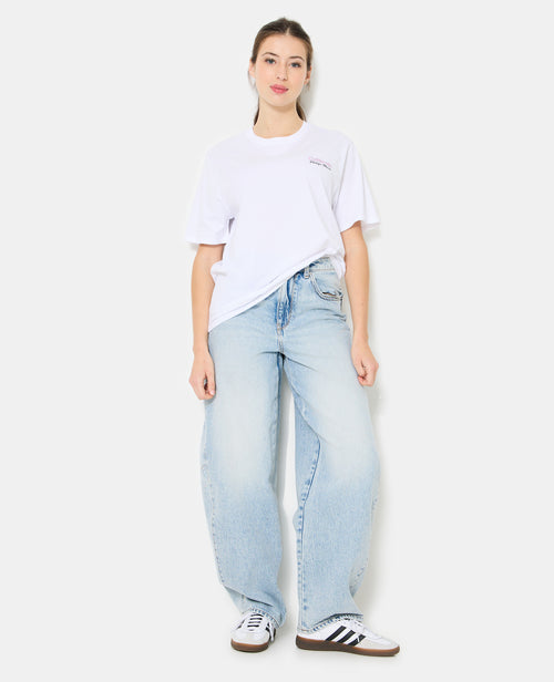 T-shirt oversize avec print poitrine et dos - PIMKIE - 6