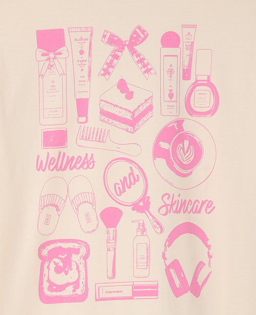 T-shirt oversize avec print poitrine et dos - PIMKIE - 3