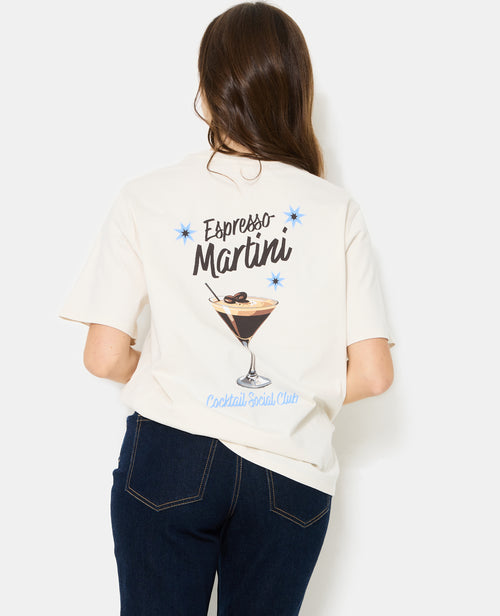 T-shirt oversize avec print poitrine et dos - PIMKIE - 6