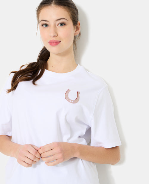 T-shirt oversize avec print poitrine et dos - PIMKIE - 2