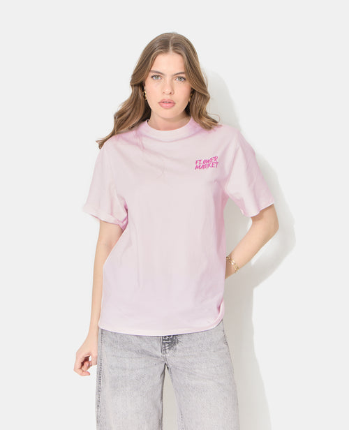 T-shirt oversize avec print poitrine et dos - PIMKIE - 2