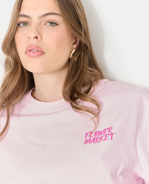 T-shirt oversize avec print poitrine et dos - PIMKIE - 3