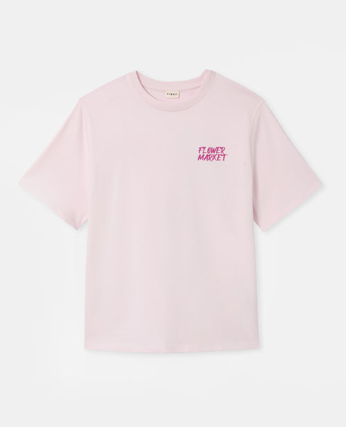 T-shirt oversize avec print poitrine et dos - PIMKIE - 4