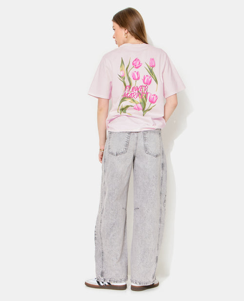 T-shirt oversize avec print poitrine et dos - PIMKIE - 6