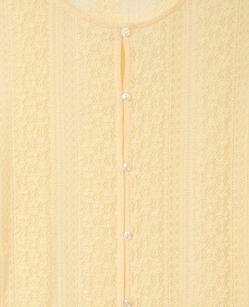 Top en dentelle avec manches flare - PIMKIE - 8