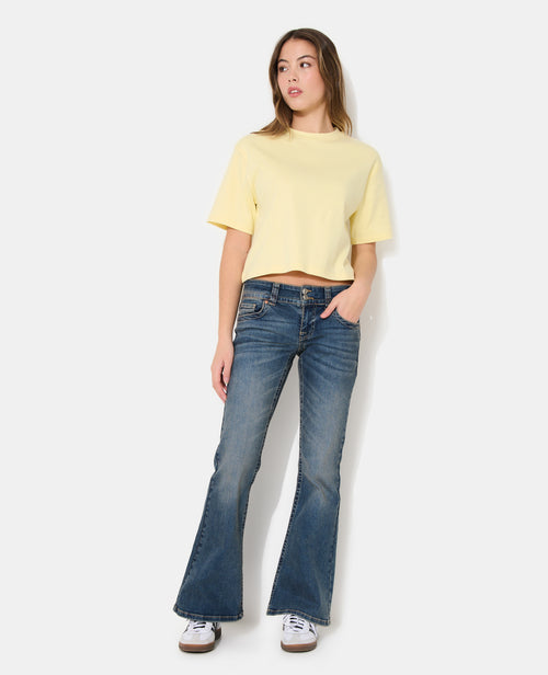 T-shirt basique ample et court - PIMKIE - 3