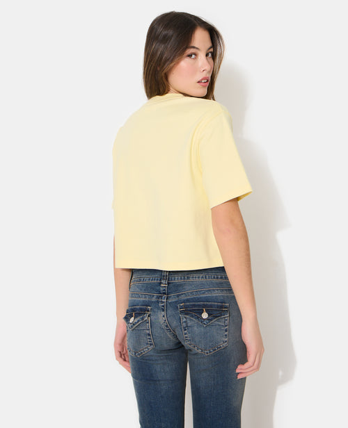 T-shirt basique ample et court - PIMKIE - 6