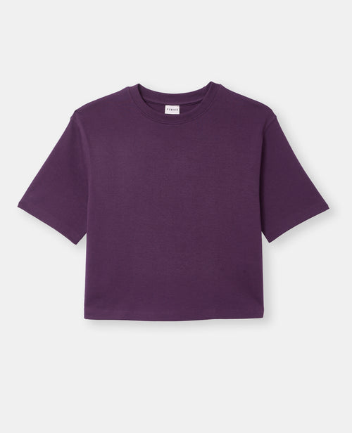T-shirt ample et court col rond - PIMKIE - 4