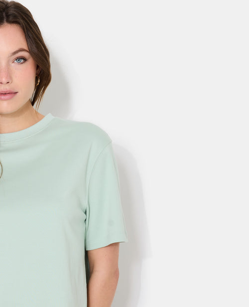 T-shirt ample et court col rond - PIMKIE - 2