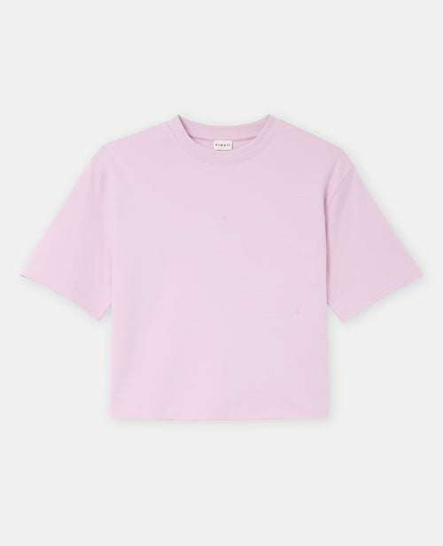 T-shirt basique ample et court - PIMKIE - 4