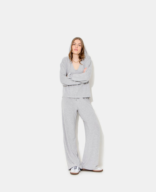 T-shirt manches longues en tissu doux avec capuche - PIMKIE - 3