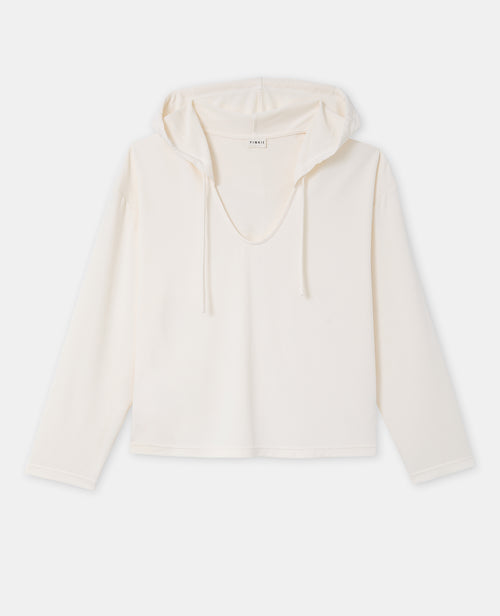 T-shirt manches longues en tissu doux avec capuche - PIMKIE - 4