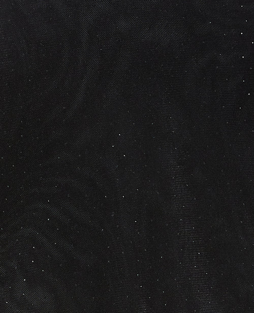 Top asymétrique en résille et velours avec strass - PIMKIE - 8