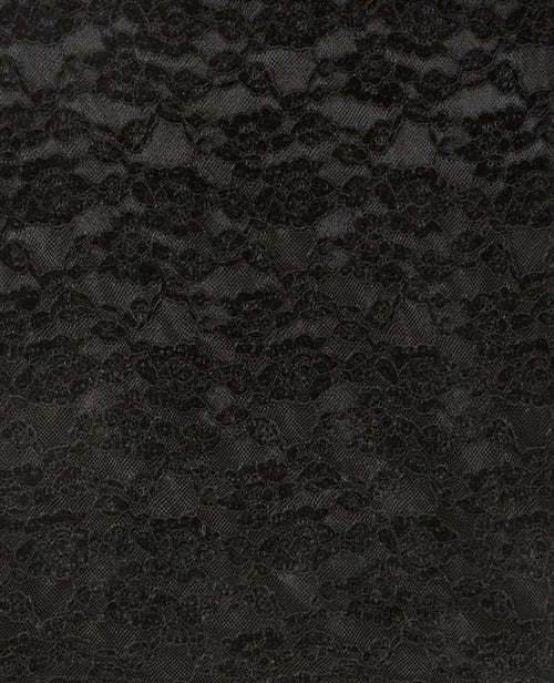 Top asymétrique en résille avec fleurs velours - PIMKIE - 2