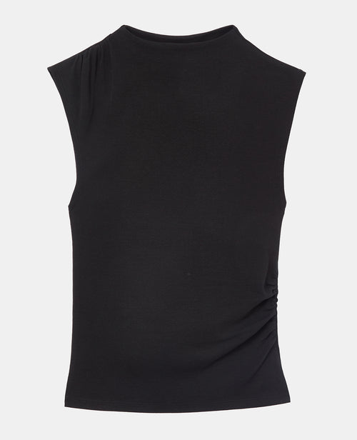 T-shirt sans manches avec col montant et fronces - PIMKIE - 4