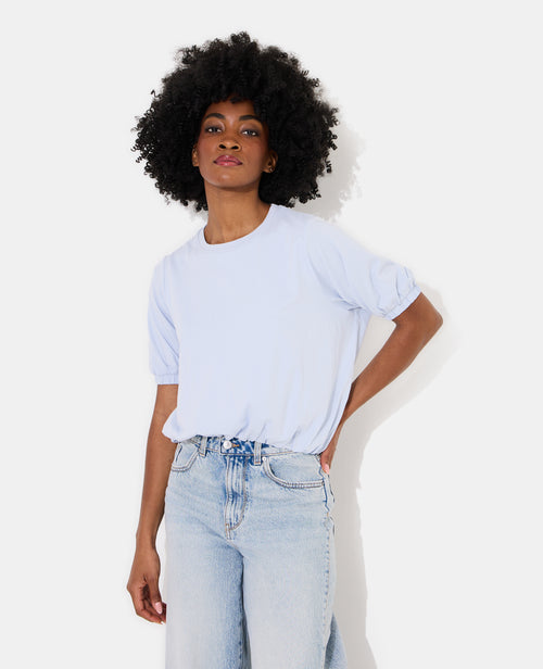 T-shirt boule détails élastiqués - PIMKIE - 1