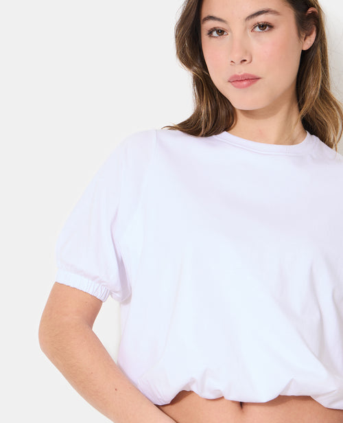 T-shirt boule détails élastiqués - PIMKIE - 2