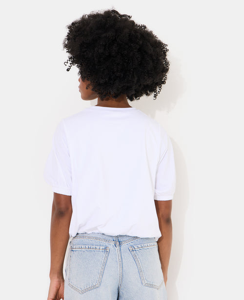 T-shirt boule détails élastiqués - PIMKIE - 6