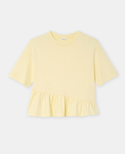 T-shirt avec volant asymétrique - PIMKIE - 4