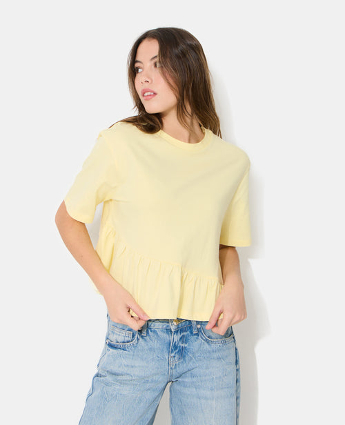 T-shirt avec volant asymétrique - PIMKIE - 5