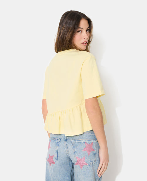 T-shirt avec volant asymétrique - PIMKIE - 6