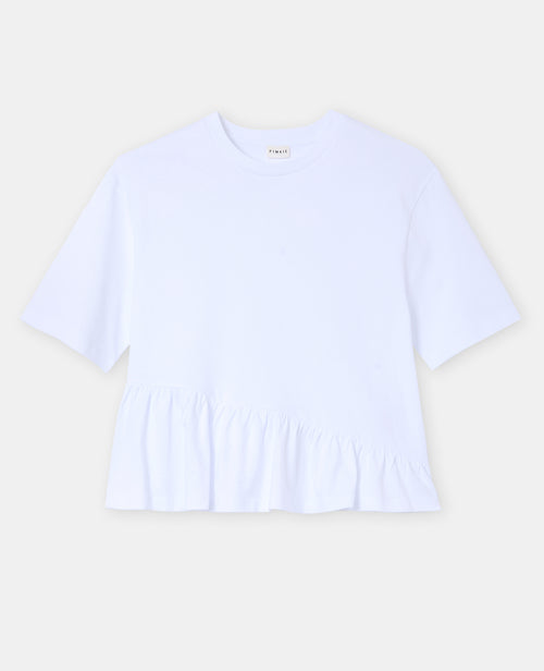 T-shirt avec volant asymétrique - PIMKIE - 4