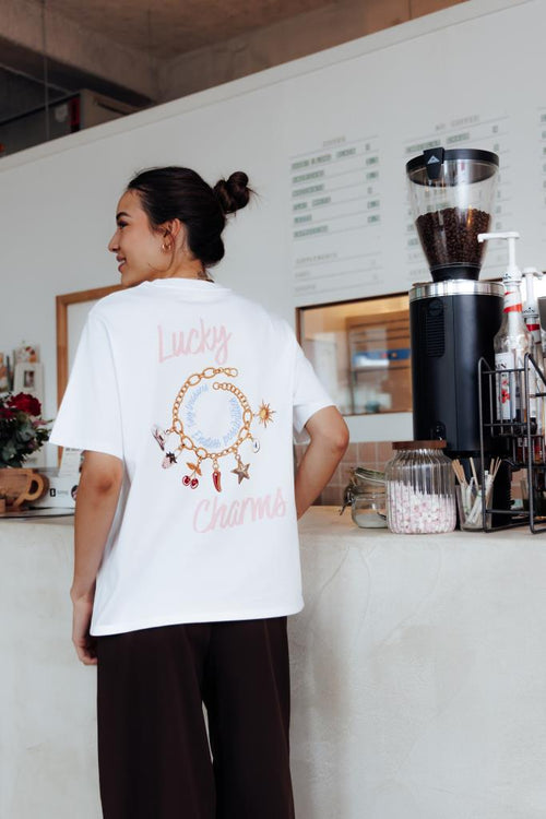 T-shirt oversize avec print poitrine et dos - PIMKIE - 1