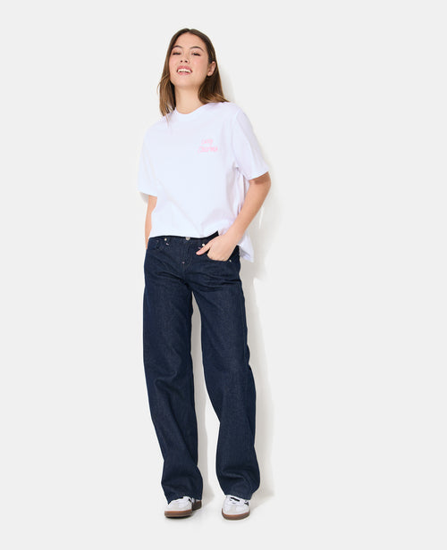 T-shirt oversize avec print poitrine et dos - PIMKIE - 3