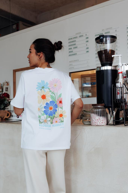 T-shirt oversize avec print poitrine et dos - PIMKIE - 1