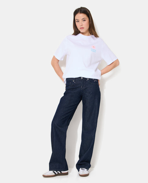 T-shirt oversize avec print poitrine et dos - PIMKIE - 5