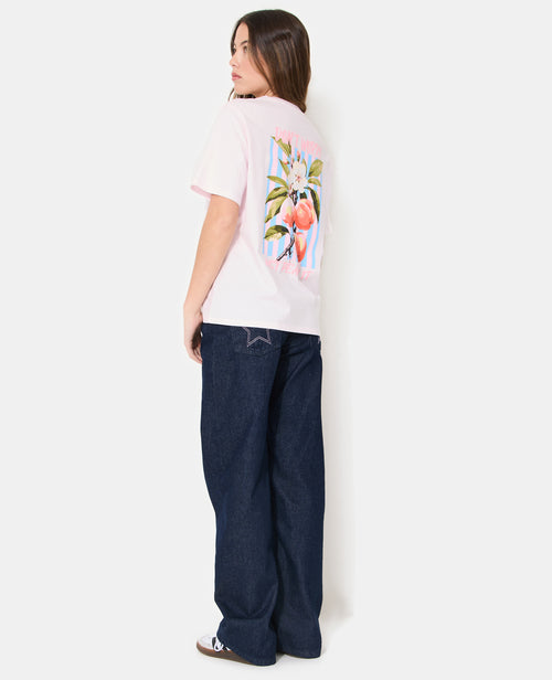 T-shirt oversize avec print poitrine et dos - PIMKIE - 3