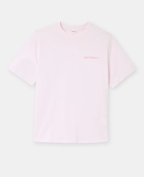 T-shirt oversize avec print poitrine et dos - PIMKIE - 4