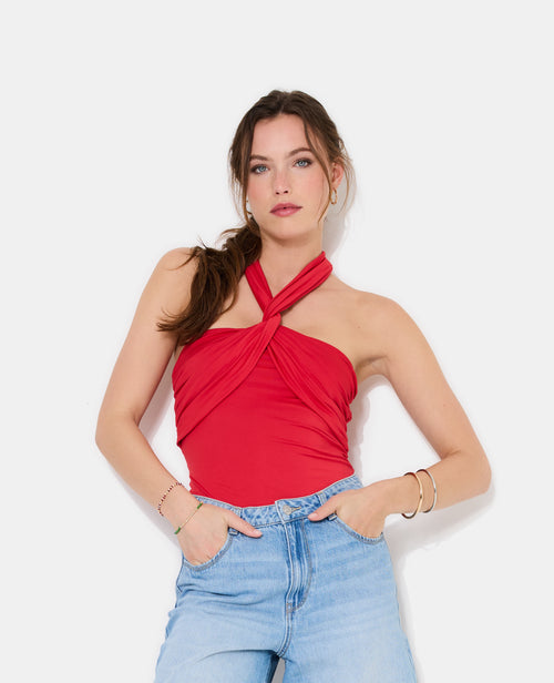 Body multiposition en maille stretch - PIMKIE - 1