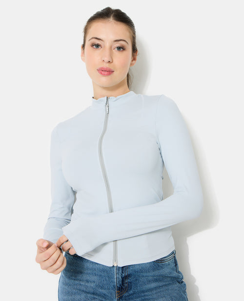 Gilet zippé en matière sculptante - PIMKIE - 5